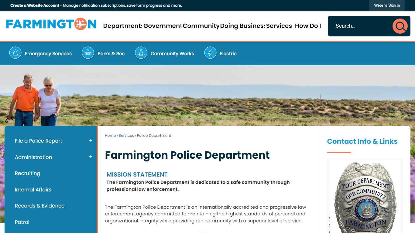 Farmington Police Department | Farmington, NM - Official Website